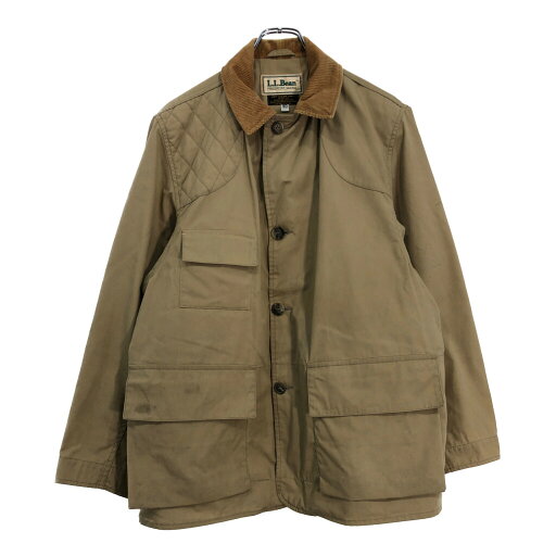 80年代 L.L.Bean エルエルビーン ハンティングジャケット アウトドア ライトブラウン(メンズ 40)中古 古着 U5762 80年代 L.L.Bean エルエルビーン ハンティングジャケット アウトドア ライトブラウン(メンズ 40)中古 古着 U5762