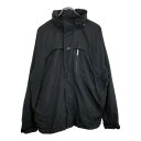 Reebok リーボック ウィンドブレーカージャケット スポーツ ブラック(メンズ M)中古 古着 U5946