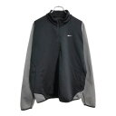 NIKE ナイキ ハーフジップ ソフトシェルジャケット スポーツ ブラック(メンズ L)中古 古着 U6086