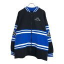 00年代 Kappa カッパ トラックジャケット スポーツ ブラック(メンズ M)中古 古着 U6191