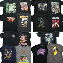 古着卸 まとめ売り キャラクター 半袖Tシャツ 15枚セット (メンズ L ) ディズニー ナルト ドラゴンボール ポケモン ゲンガー 古着 NB0560