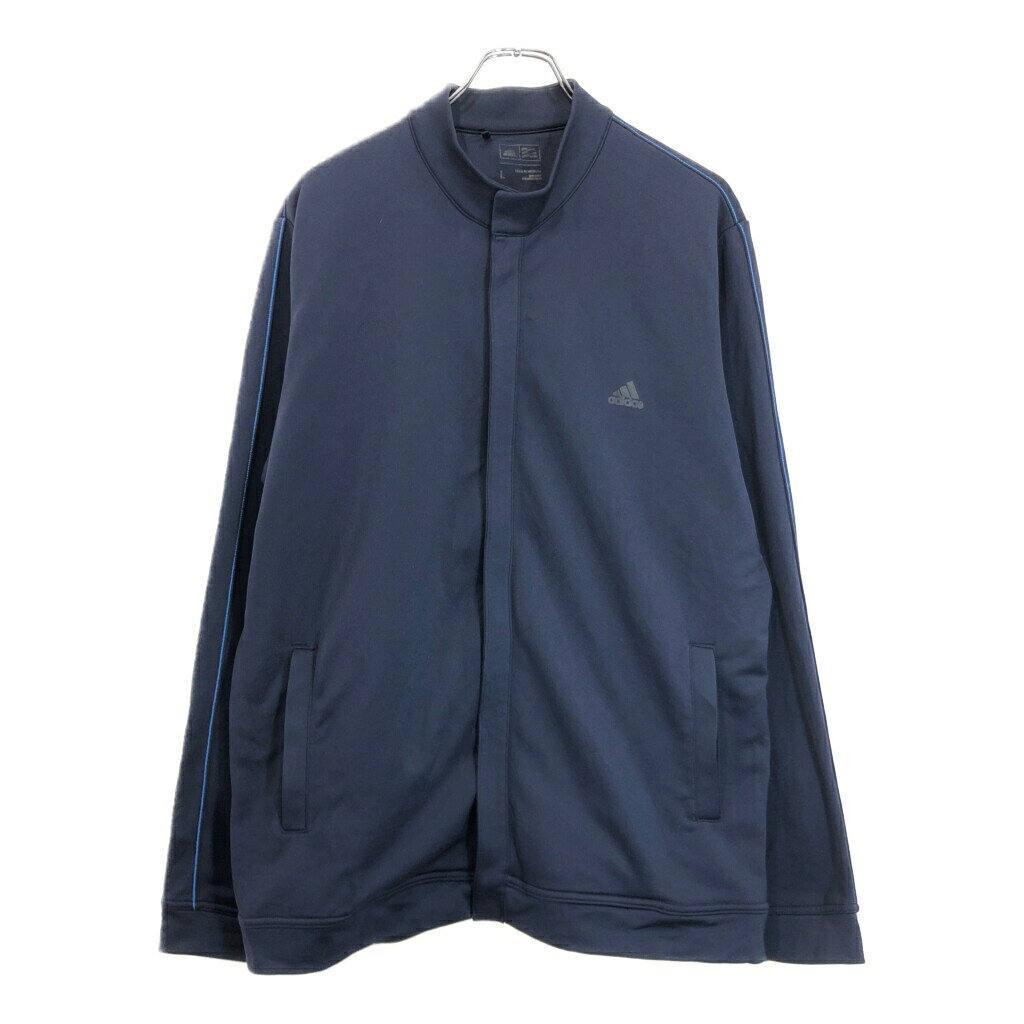 adidas アディダス トラックジャケット ネイビー(メンズ L)中古 古着 U6985