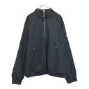 00年代 adidas アディダス ハーフジップ ウィンドブレーカージャケット スポーツ ブラック(メンズ L)中古 古着 U6876