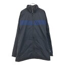 00年代 NIKE ナイキ ナイロンジャケット 大きいサイズ スポーツ ブラック(メンズ XXL)中古 古着 U6959