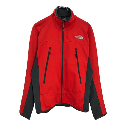 THE NORTH FACE ノースフェイス SUMMIT SERIES ソフトシェルジャケット アウトドア レッド(メンズ S)中古 古着 U7273 THE NORTH FACE ノースフェイス SUMMIT SERIES ソフトシェルジャケット アウトドア レッド(メンズ S)中古 古着 U7273