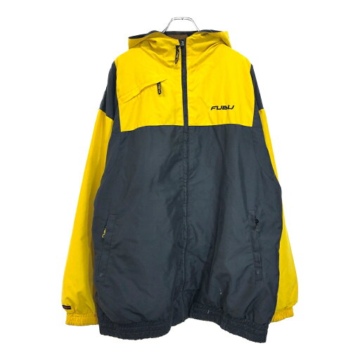 FUBU フブ マウンテンパーカー イエロー(メンズ XL)中古 古着 U7307 FUBU フブ マウンテンパーカー イエロー(メンズ XL)中古 古着 U7307
