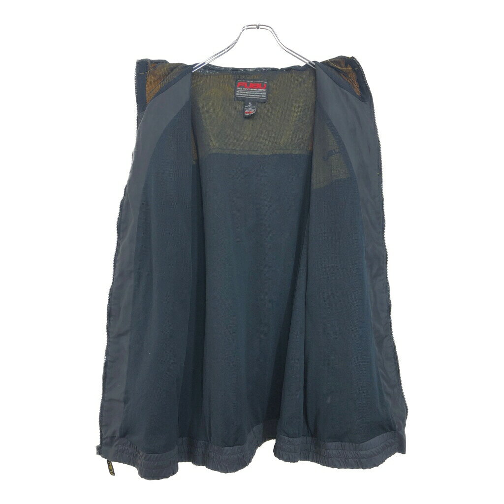 FUBU フブ マウンテンパーカー イエロー(メンズ XL)中古 古着 U7307