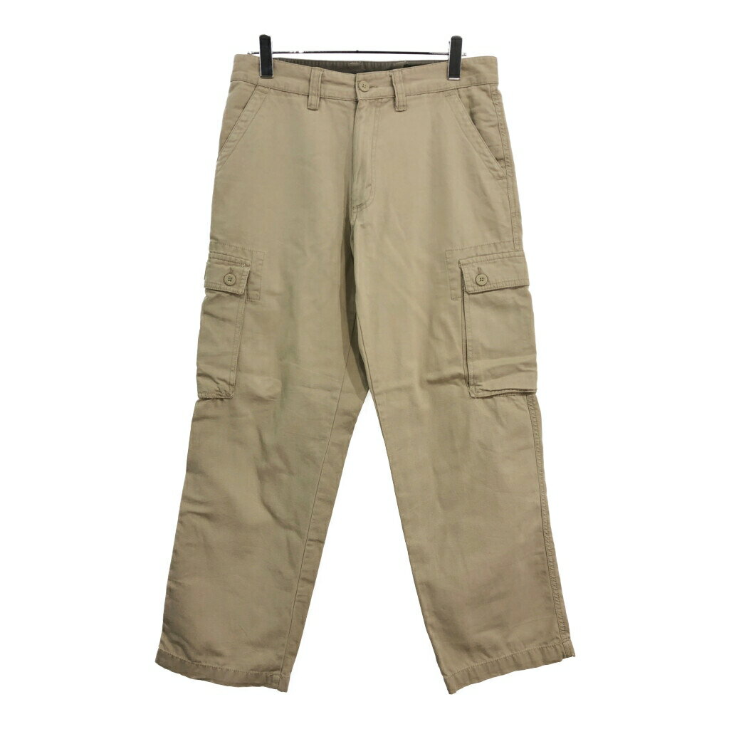 Eddie Bauer エディーバウアー カーゴパンツ アウトドア ベージュ(メンズ W32 L30)中古 古着 U7808