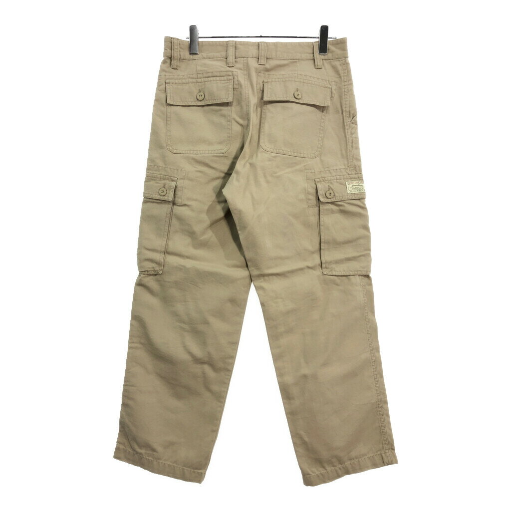 Eddie Bauer エディーバウアー カーゴパンツ アウトドア ベージュ(メンズ W32 L30)中古 古着 U7808