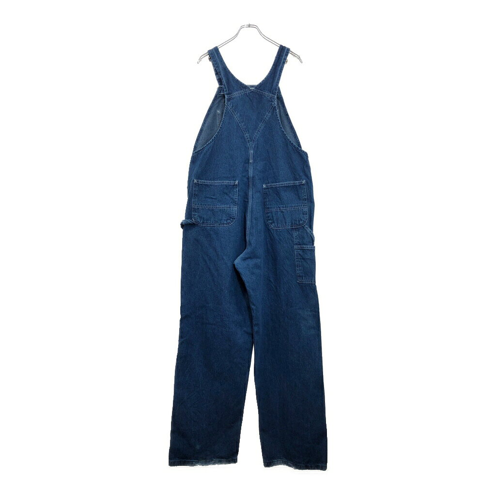 Carhartt カーハート デニムビブオーバーオール ワーク ブルー(メンズ W36 L32)中古 古着 U8126