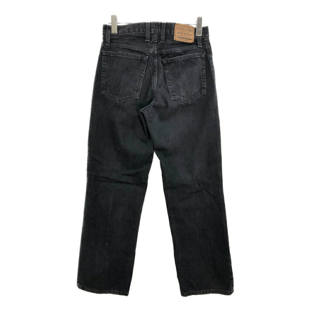 ARIZONA JEAN COMPANY デニムパンツ ブラック(メンズ W30 L32)中古 古着 U8256
