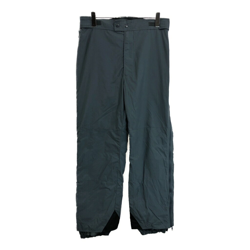 90年代 WOOLRICH ウールリッチ スキーパンツ スノースポーツ グレー(メンズ M)中古 古着 U8376