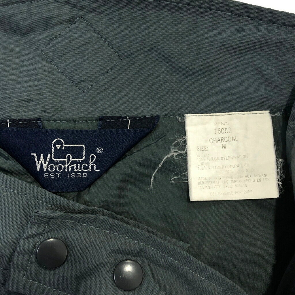 90年代 WOOLRICH ウールリッチ スキーパンツ スノースポーツ グレー(メンズ M)中古 古着 U8376