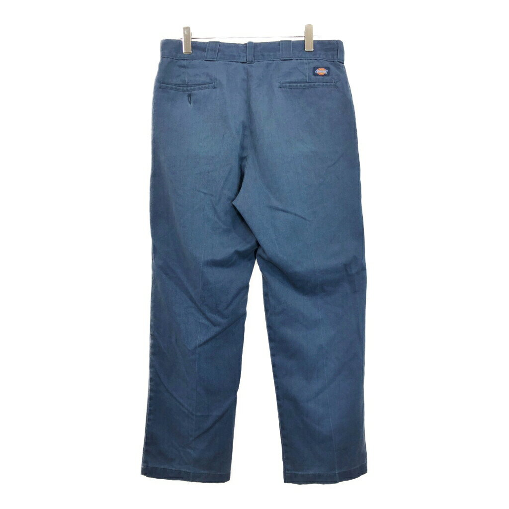 Dickies ディッキーズ ワークパンツ ネイビー(メンズ W35 L30相当)中古 古着 U8883