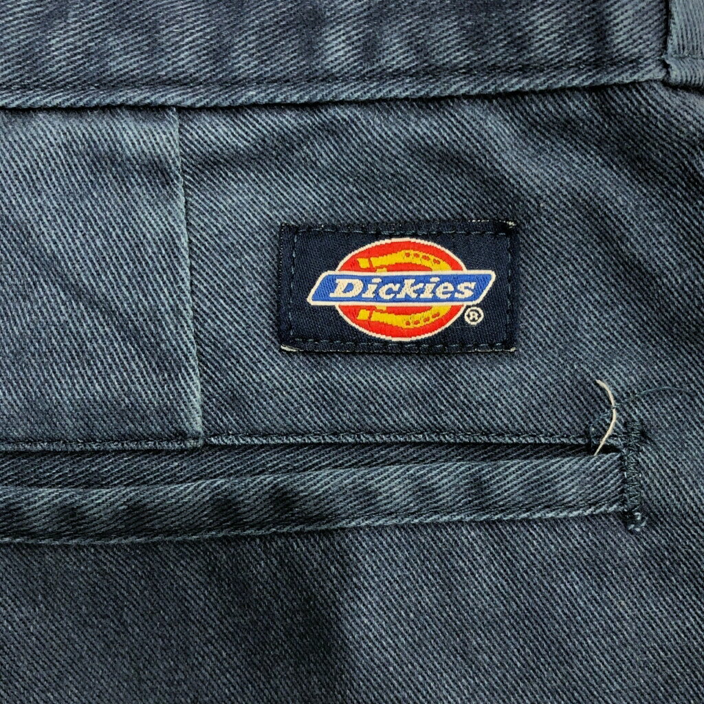 Dickies ディッキーズ ワークパンツ ネイビー(メンズ W35 L30相当)中古 古着 U8883
