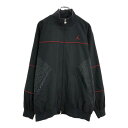 JORDAN ジョーダン ウィンドブレーカージャケット バスケ スポーツ ブラック(メンズ XL)中古 古着 U9051