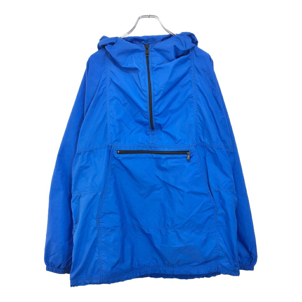 70年代 USA製 KELTY ケルティ プルオーバージャケット ブルー(メンズ XL)中古 古着 U9286