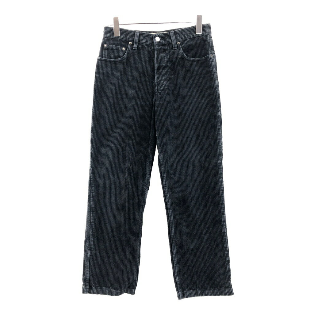 Levi's リーバイス 462 コーデュロイパンツ ブラック(メンズ W32 L34)中古 古着 U9327