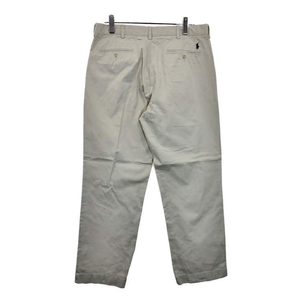 Polo by Ralph Lauren ポロ ラルフローレン チノパンツ ポロチノ ベージュ(メンズ W36 L32)中古 古着 U9538