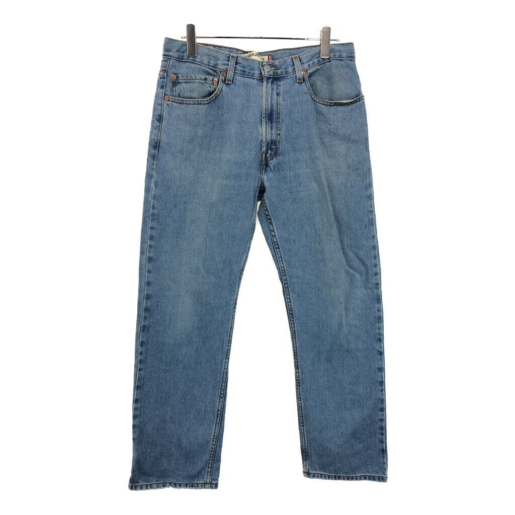 Levi's リーバイス 505 デニムパンツ ライトブルー(メンズ W34 L31)中古 古着 U9682