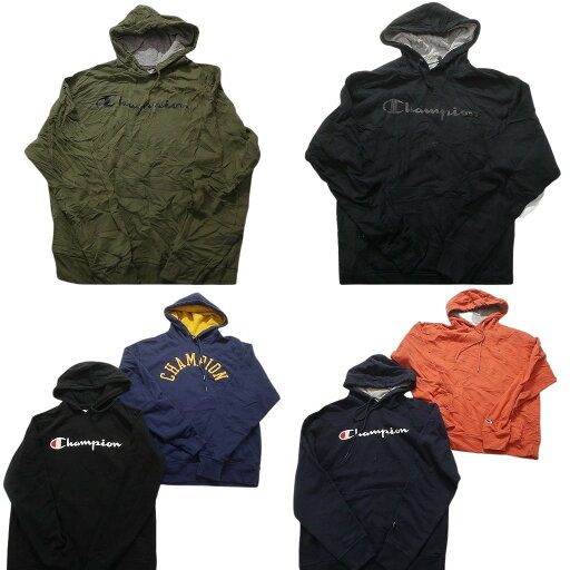 古着卸 まとめ売り チャンピオン Champion パーカー 6枚セット (メンズ M ) アーチロゴ ビッグロゴ 単色 ネイビー 紺 中古 古着 NB4726 古着卸 まとめ売り チャンピオン Champion パーカー 6枚セット (メンズ M ) アーチロゴ ビッグロゴ 単色 ネイビー 紺 中古 古着 NB4726
