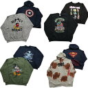 古着卸 まとめ売り キャラ スウェット 8枚セット (メンズ XL /2XL ) ナルト スーパーマン ミッキー ヴィランズ ティガー 中古 古着 NB4801