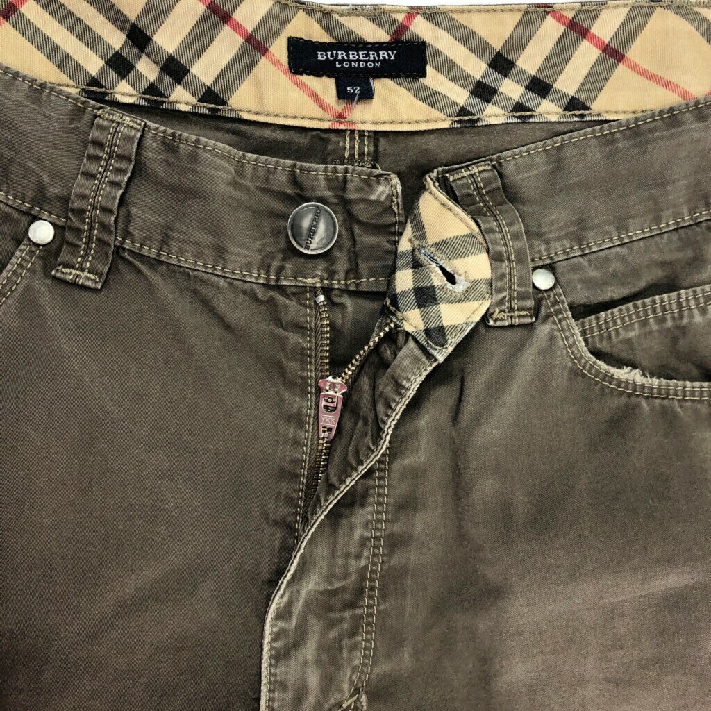 BURBERRY バーバリー チノパンツ ブラウン(メンズ 52)中古 古着 V1330