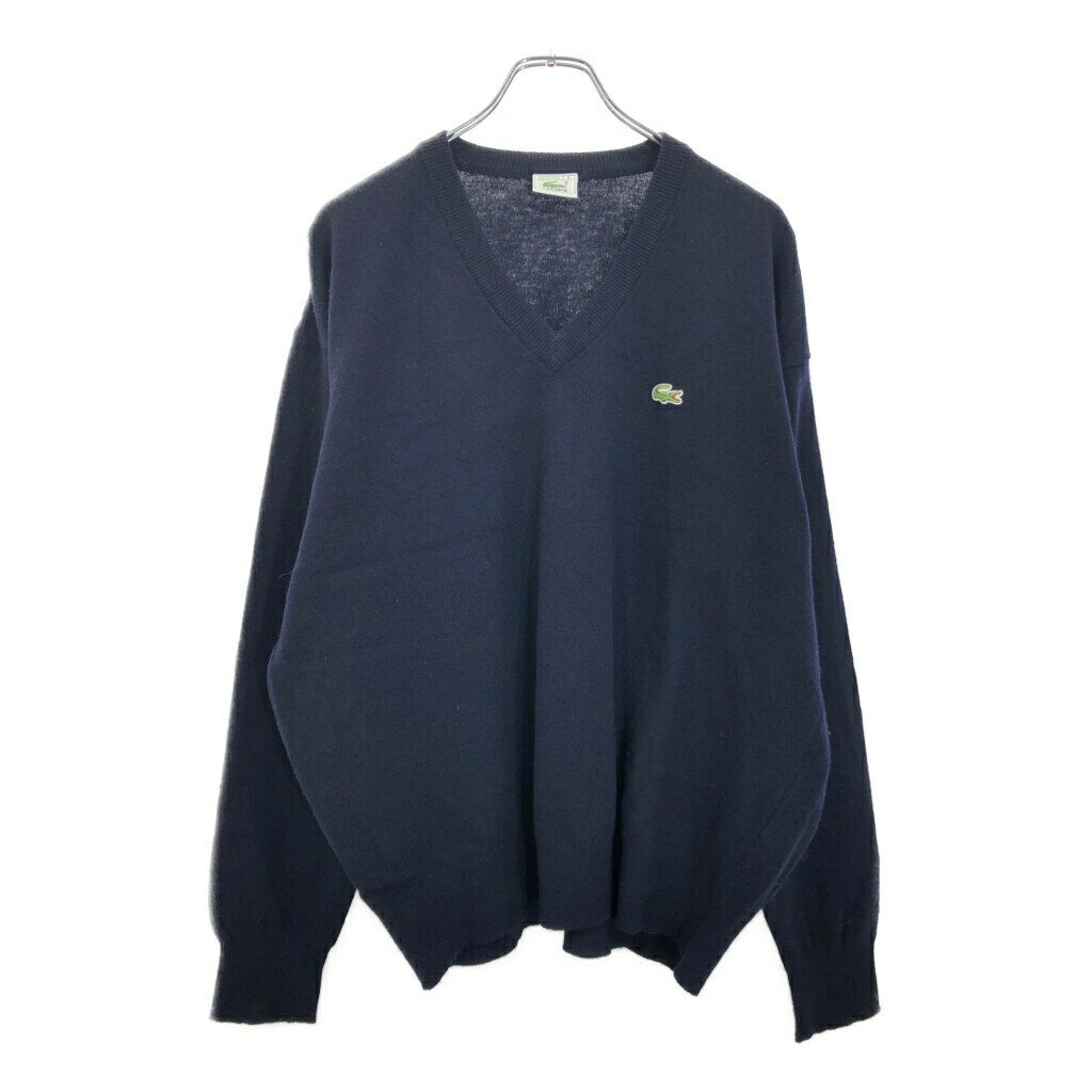 スペイン製 LACOSTE ラコステ Vネック 