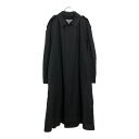 90年代 カナダ製 Aquascutum アクアスキュータム バルマカーンコート ブラック(メンズ 42)中古 古着 V1650