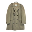 70年代 イングランド製 Aquascutum アクアスキュータム トレンチコート ヴィンテージ ブラウン(メンズ 42 R)中古 古着 V1775