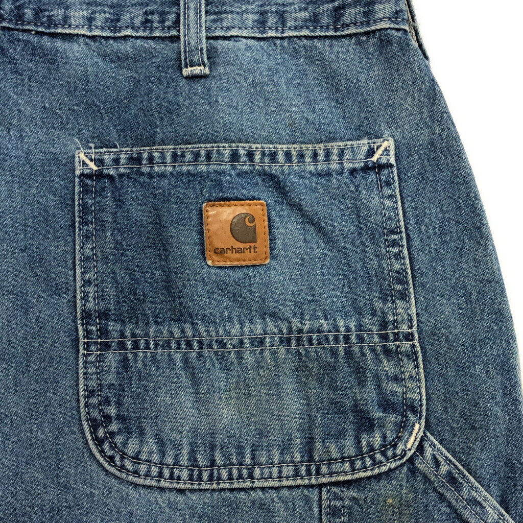 Carhartt カーハート デニム ペインターパンツ ブルー(メンズ W36 L30)中古 古着 v1925