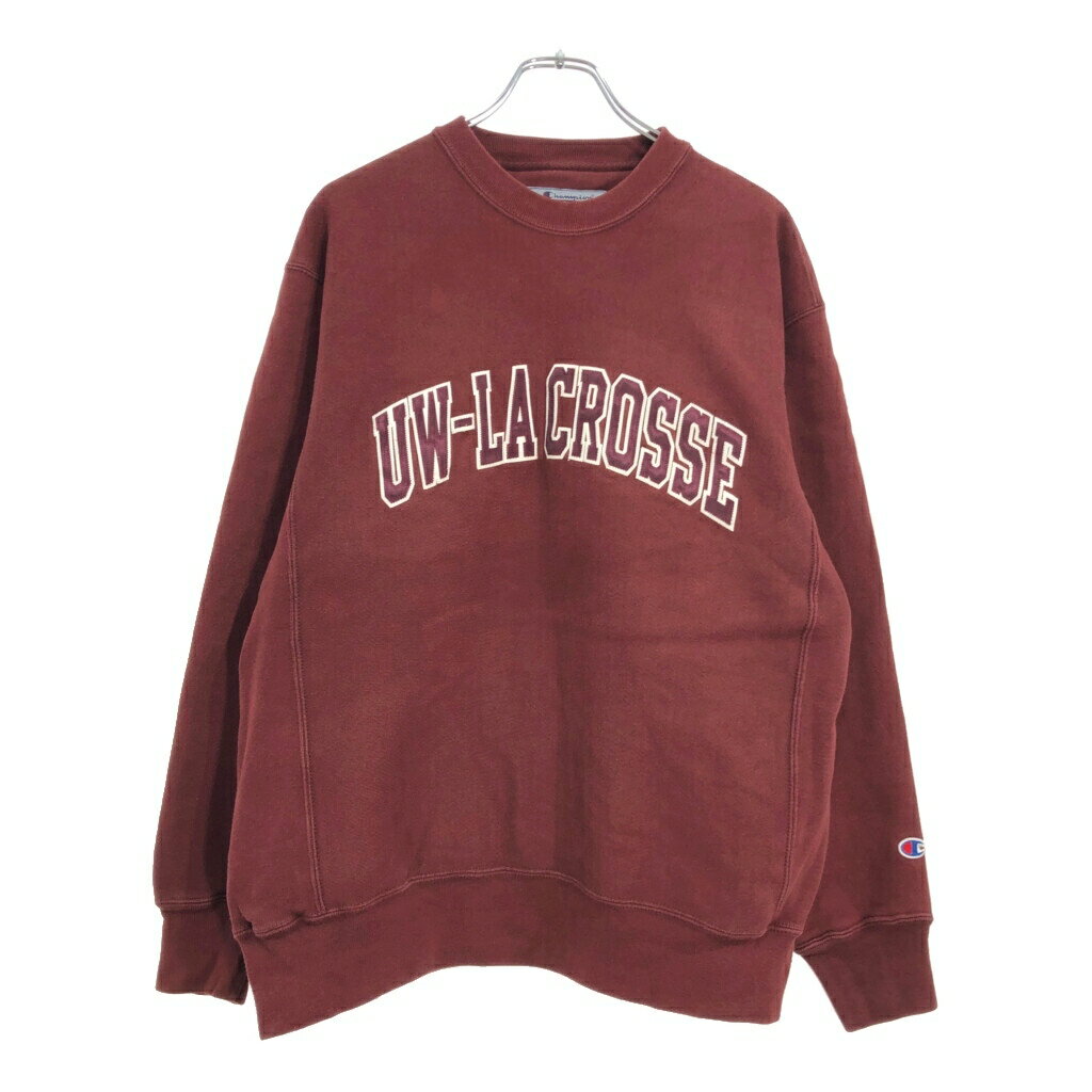 00年代 Champion チャンピオン REVERSE WEAVE リバースウィーブ スウェット ワインレッド(メンズ M)中古 古着 V2285