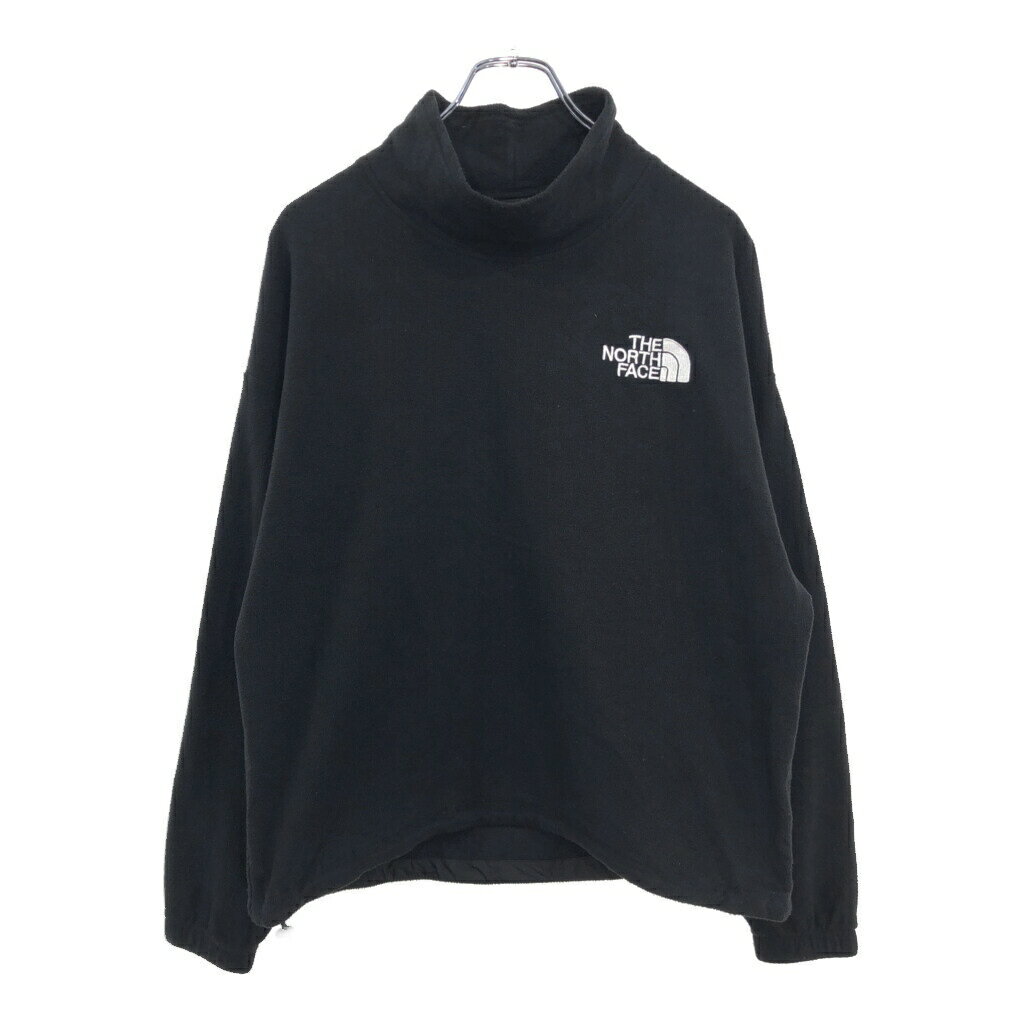 THE NORTH FACE ノースフェイス ハイネック プルオーバージャケット アウトドア ブラック(レディース M)中古 古着 V2439