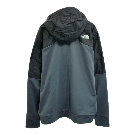 THE NORTH FACE ノースフェイス ミッテレギ フーディー ソフトシェルジャケット アウトドア グレー(メンズ XL)中古 古着 V2920