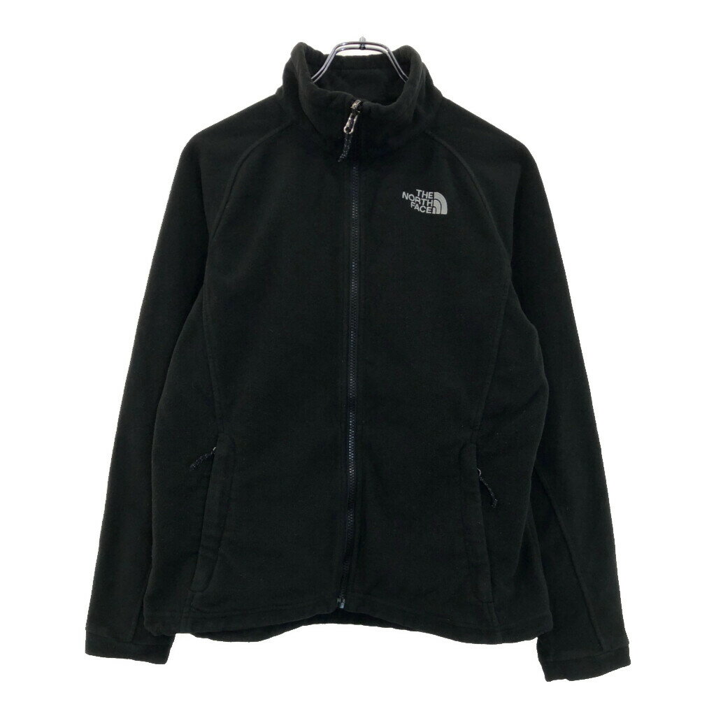 THE NORTH FACE ノースフェイス フリースジャケット アウトドア ブラック(レディース M)中古 古着 V2954