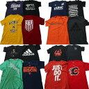 古着卸 まとめ売り スポーツブランドMIX 半袖Tシャツ 16枚セット (メンズ S /M ) アディダス ナイキ NFL 中古 古着 NB8486