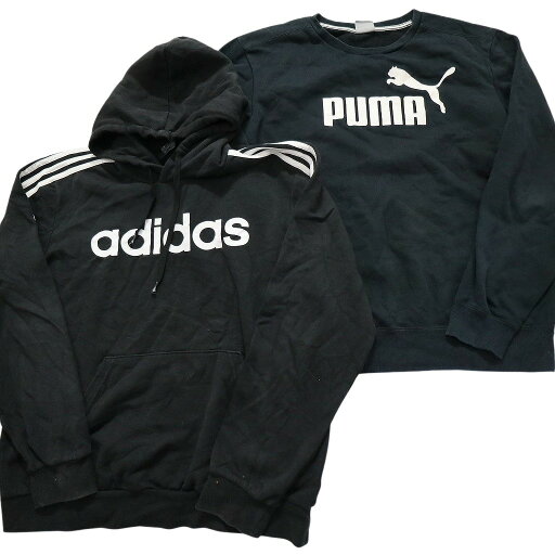 古着卸 まとめ売り スポーツブランドMIX スウェット 8枚セット (メンズ L ) アディダス 中古 古着 NB8553