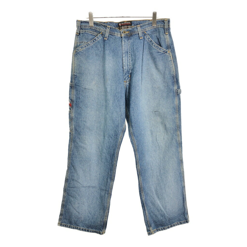 POLO JEANS ポロジーンズ ラルフローレン デニム ペインターパンツ ブルー(メンズ W34 L30)中古 古着 V3315