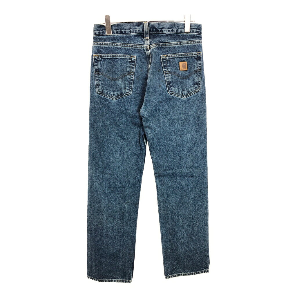 YAMAHISA USEDCLOTHINGSHOPのCarhartt カーハート デニムパンツ ブルー(メンズ W30 L32)中古 古着 v4484｜アングル2