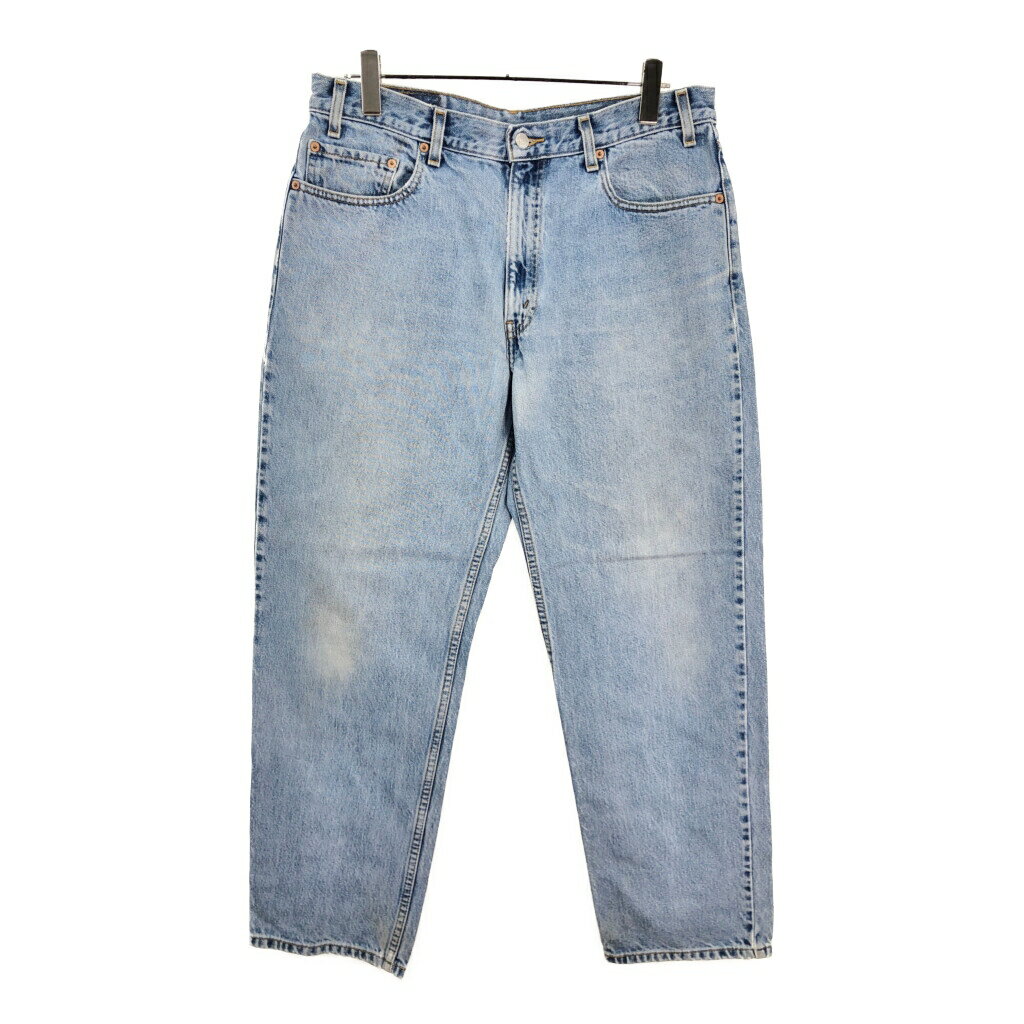 00年代 Levi's リーバイス 550 デニムパンツ ブルー(メンズ W36 L30)中古 古着 V5410