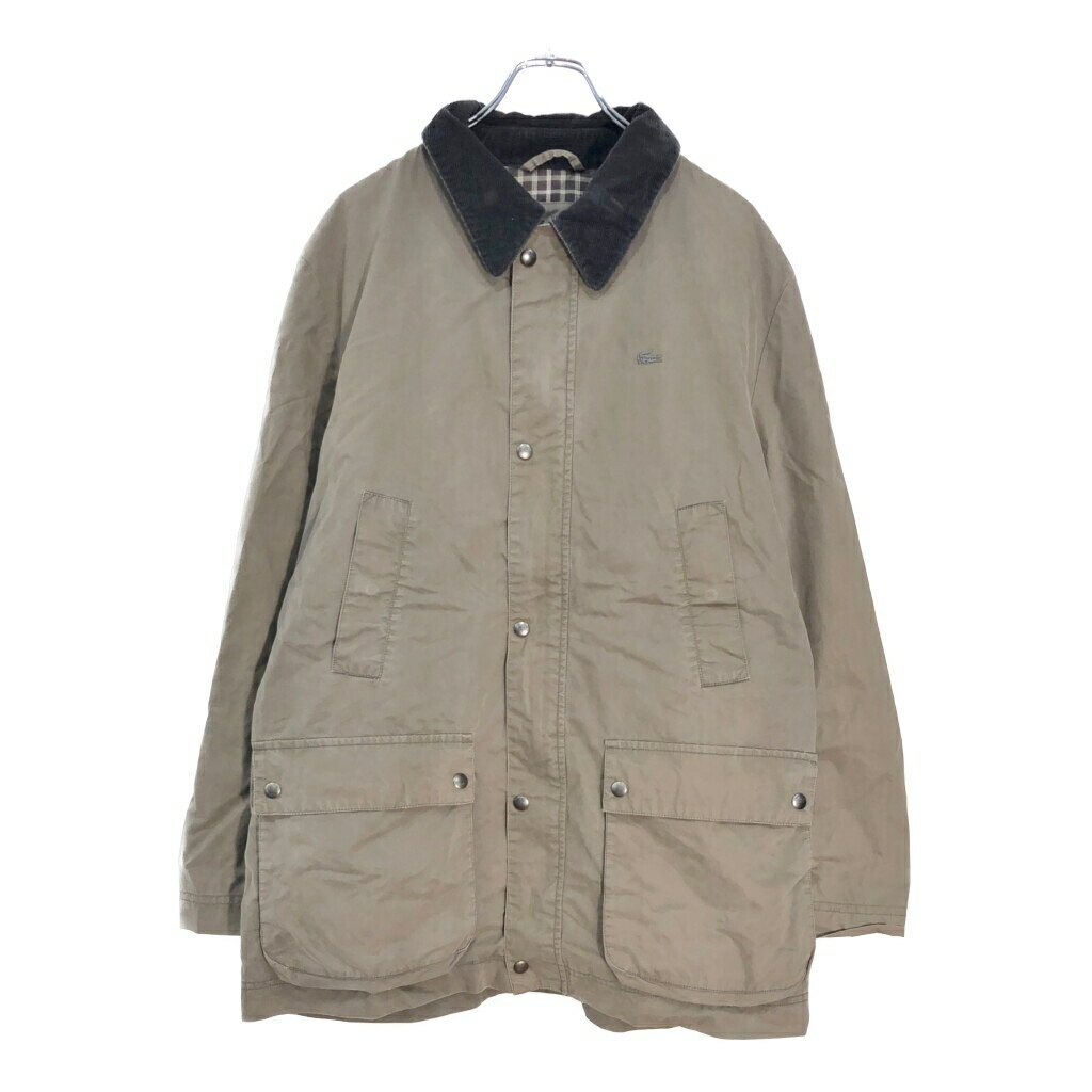Rakuten - LACOSTE ラコステ ハンティングジャケット カーキ(メンズ 54)中古 古着 V5418