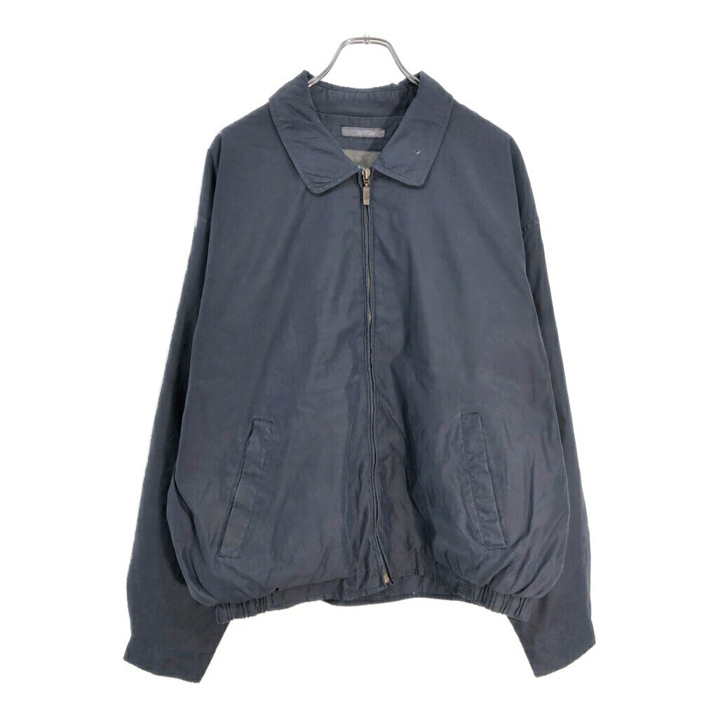 Croft＆barrow クラフトアンドバロー スイングトップ ネイビー(メンズ XL)中古 古着 V5491