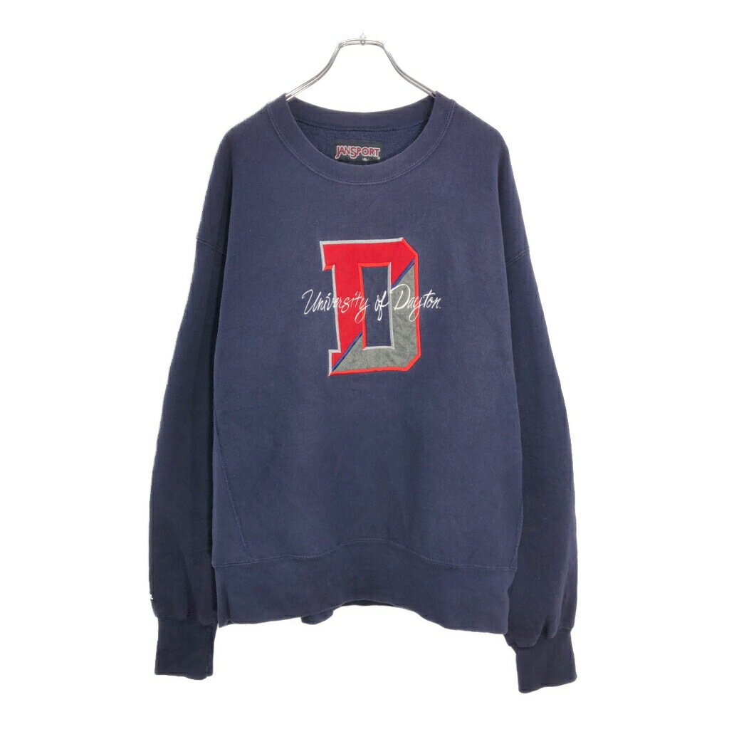 JAN SPORT パーカー フーディ ネイビー Lサイズ プリント USA古着 2025年最新JAN SPORT メンズ パーカーの人気アイテム - メルカリ