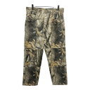 00年代 Wrangler ラングラー リアルツリーカモ ダブルニー ハンティングパンツ(メンズ W36 L30)中古 古着 V6402(4)