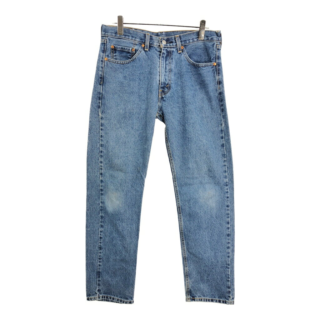 Levi's リーバイス 505 デニムパンツ ブルー(メンズ W33 L32)中古 古着 V6557