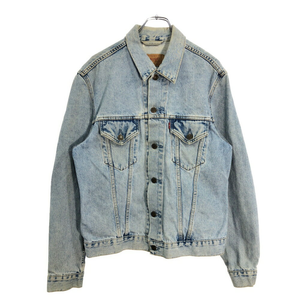 Rakuten - 90年代 Levi's リーバイス 70500-02 デニムトラッカージャケット ブルー(メンズ L)中古 古着 V6565