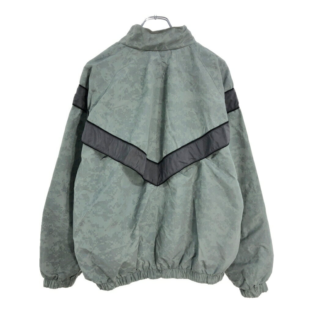 米軍実物 U.S.ARMY IPFU トレーニングジャケット ミリタリー UCPカモ グレー(メンズ SMALL REGULAR)中古 古着 V6603