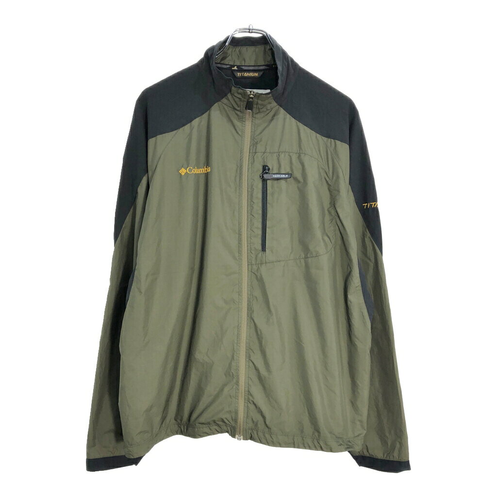 古着 00年代 コロンビア Columbia PACKABLE パッカブル Vネック