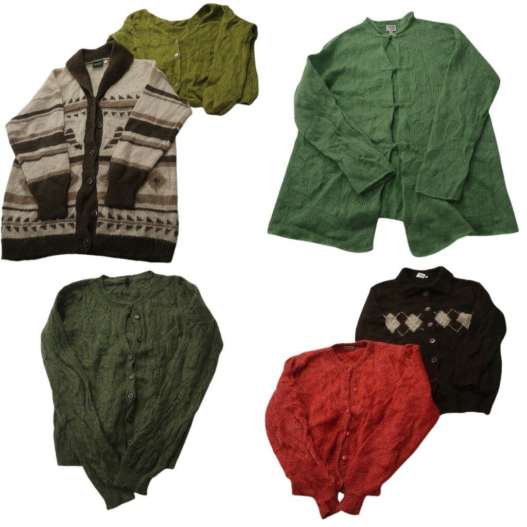 【中古】古着卸まとめ売りモヘア混カ...