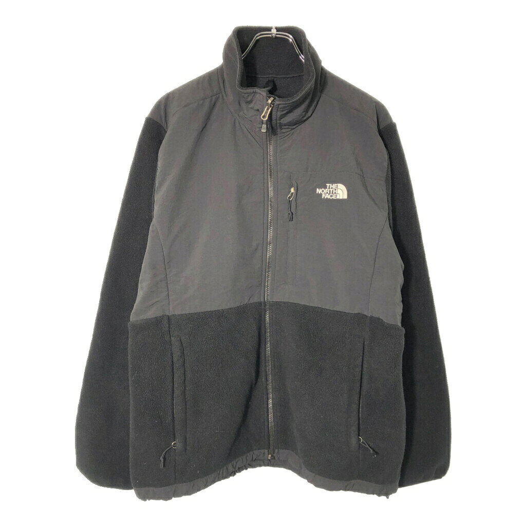 樂天商城 - THE NORTH FACE ノースフェイス Denali デナリ フリースジャケット アウトドア ブラック(レディース XL)中古 古着 V8378